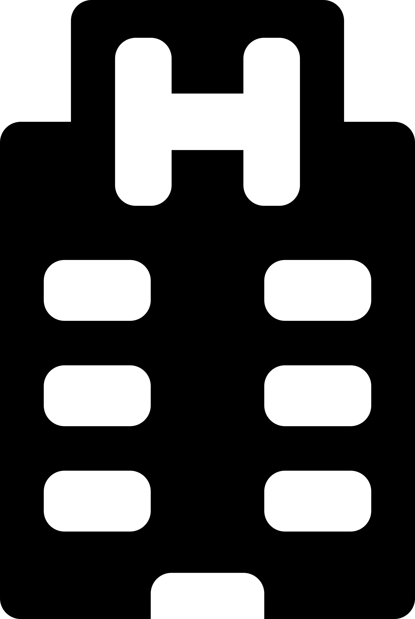 Hospital Building Sticker Svg Vector Free Vectors